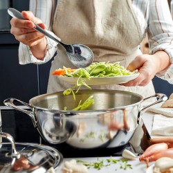 Cocotte conique avec couvercle Atlantis Ø28 cm- Demeyere | Acheter en ligne au meilleur prix | matériel horeca & ustensile de cu