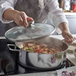 Casserole Apollo avec couvercle Ø24cm Demeyere| Materiel-horeca | Achat en ligne