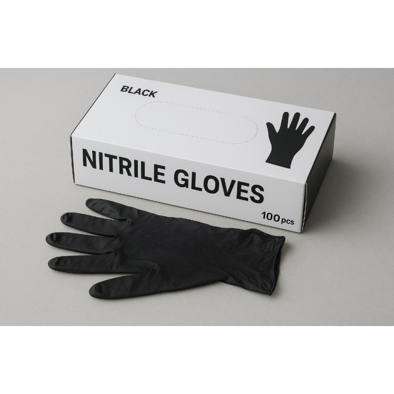 Gants en Nitrile boite 100 pces. Acheter en ligne au meilleur prix | matériel horeca & ustensile de cuisine.