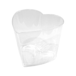 Bol Dégustation Réutilisable en Forme cœur 7,4X6CM PAR 10. Acheter en ligne au meilleur prix | matériel horeca & ustensile de cu