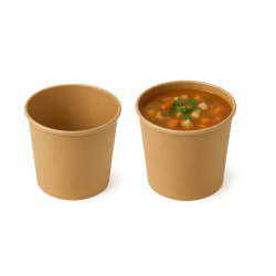 BOL à SOUPE EN CARTON KRAFT 470ML. Pâques le spécialiste du matériel horeca, ustensiles de cuisine professionnels et meille