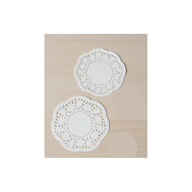 Papier Dentelle Ronde ø10 et ø14cm -SET 250. Pâques le spécialiste du matériel horeca, ustensiles de cuisine professionnels et m