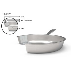 Poêle à frire 5-pli Maestro . Pâques le spécialiste du matériel horeca, ustensiles de cuisine professionnels et meilleur ra