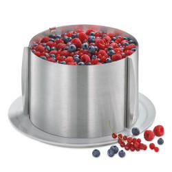 Moule à gâteau en inox et réglable/ Le spécialiste du matériel horeca, ustensiles de cuisine professionnels et meilleur rapport