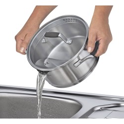 Set de marmites et poêlon 7pcs tous feux+induction. Pâques le spécialiste du matériel horeca, ustensiles de cuisine professionne