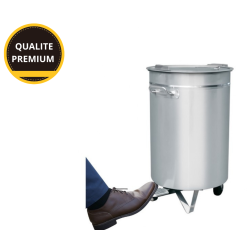 Poubelle en inox | Acheter en ligne au meilleur prix | matériel horeca & ustensile de cuisine