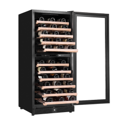 CAVE À VIN DOUBLE ZONE DE TEMPÉRATURE 100 BOUTEILLES. Paques le spécialiste du matériel horeca, ustensiles de cuisine profession