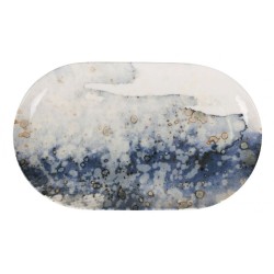 ASSIETTE OVALE 31X17CM