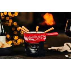 Appareil à Fondue en fonte Ø14cm. Pâques le spécialiste du matériel horeca, ustensiles de cuisine professionnels et meilleur rap