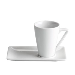 Tasse Café 6CL + Sous-tasse 12.5X8X1CM. Materiel-horeca | Nos meilleures ventes de materiel horeca au meilleur prix