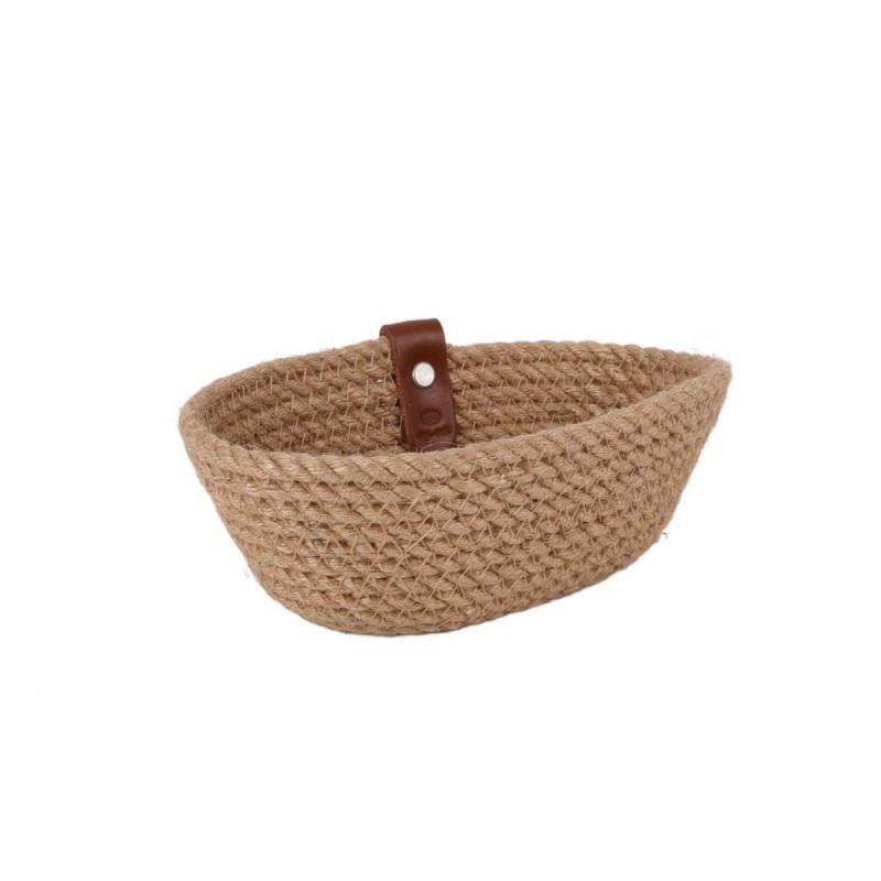 Panier en Yute 19X10X7CM. Paques SA votre spécialiste de la vente de matériel horeca & cuisine sur Liège et toute la Belgique au