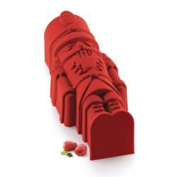 Moule à pâtisserie Nutcracker Bûche.Paques SA vous trouverez tout le matériel horeca aux prix les + bas! Notre magasin est à Liè