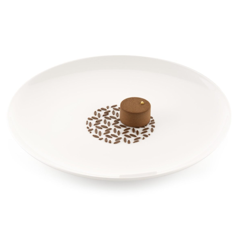 Moule à pâtisserie en silicone Pochoir Feuille . Paques SA votre spécialiste de la vente de matériel horeca & cuisine sur Liège 