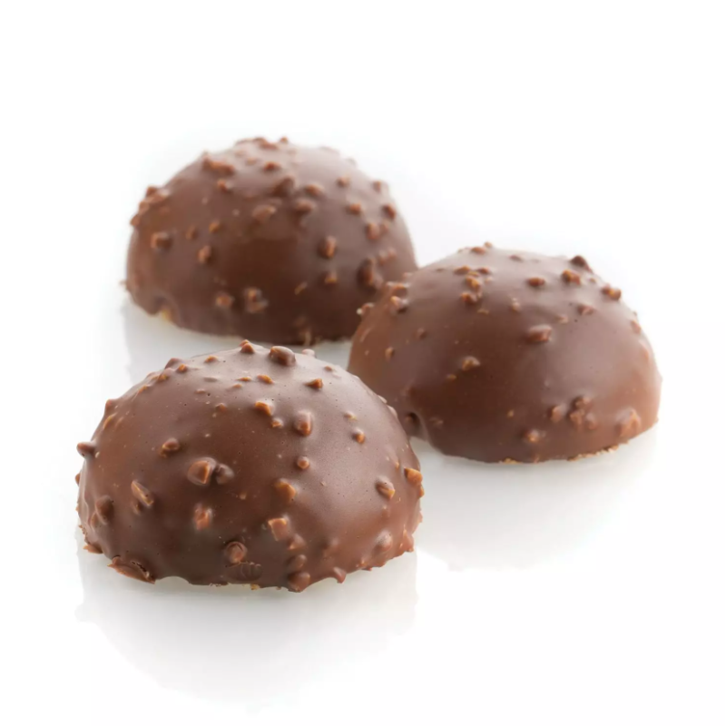 Moule à pâtisserie par 6 Demi Sphère. Paques SA votre spécialiste de la vente de matériel horeca & cuisine sur Liège et toute la
