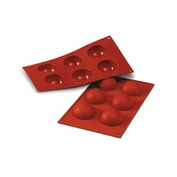 Moule en silicone 8 demi-shpère. Paques SA votre spécialiste de la vente de matériel horeca & cuisine sur Liège et toute la Belg