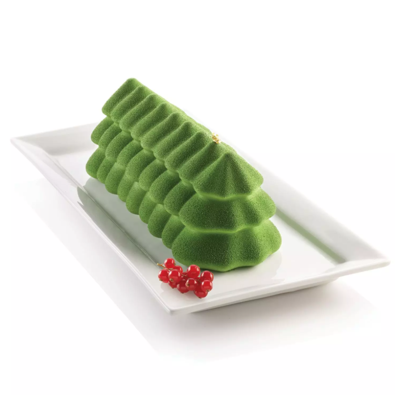 Moule à buche Sapin 250x89x87 mm. Paques SA votre spécialiste de la vente de matériel horeca & cuisine sur Liège et toute la Bel
