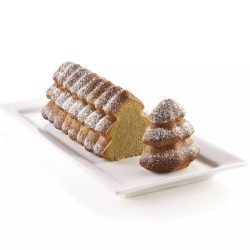 Moule à buche Sapin 250x89x87 mm. Paques SA votre spécialiste de la vente de matériel horeca & cuisine sur Liège et toute la Bel