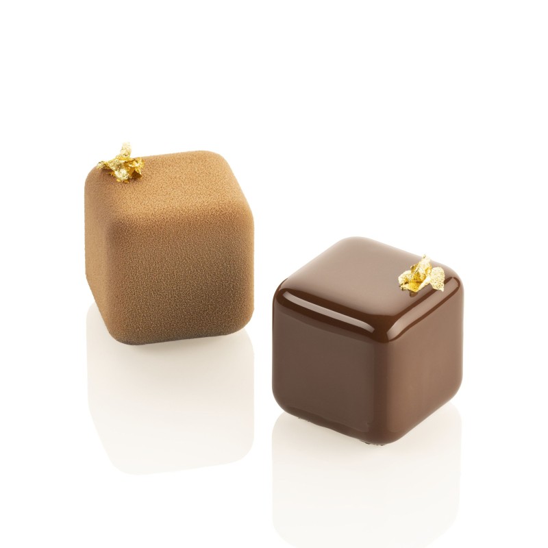 Moule en silicone CUBO 3D. Paques SA votre spécialiste de la vente de matériel horeca & cuisine sur Liège et toute la Belgique a