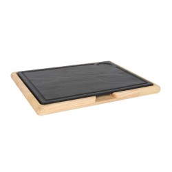 Plateau de présentation+ support Bois 33x25x10cm. Paques SA votre spécialiste de la vente de matériel horeca & cuisine sur Liège
