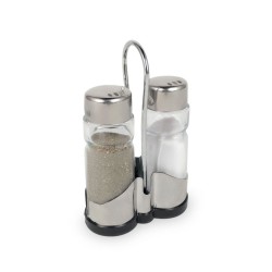 SET SALIERES AVEC SUPPORT EN METAL.  Paques SA vous trouverez tout le matériel horeca aux prix les + bas! Notre magasin est à Li