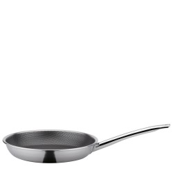 POELE INOX SPRING STRUCTURE ALVEOLE D24 ET D28 CM. Paques SA votre spécialiste de la vente de matériel horeca & cuisine sur Lièg