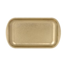 Plateau de présentation dore en inox 2 tailles disponibles. Paques SA votre spécialiste de la vente de matériel horeca & cuisine