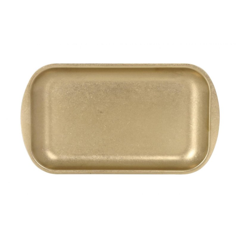 Plateau de présentation dore en inox 2 tailles disponibles. Paques SA votre spécialiste de la vente de matériel horeca & cuisine