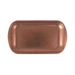 PLATEAU CUIVRE VIEUX INOX VINTAGE27.5x15  . Paques SA votre spécialiste de la vente de matériel horeca & cuisine