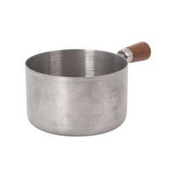SAUCIERE ARGENT VIEUX INOX VINTAGE. Paques SA votre spécialiste de la vente de matériel horeca & cuisine sur Liège et toute la B