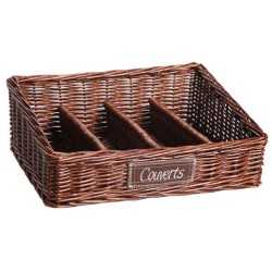 Panier rectangulaire à couverts en Paille. Paques SA vous trouverez tout le matériel horeca aux prix les + bas! Notre magasin es