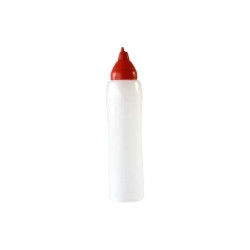 Flacon verseur 100cl blanc et rouge. Pâques le spécialiste du matériel horeca, ustensiles de cuisine professionnels et meilleur