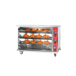 Rôtissoire à 3 ou 6 Broches à Gaz. Paques SA vous trouverez tout le matériel horeca aux prix les + bas! Notre magasin est à Lièg