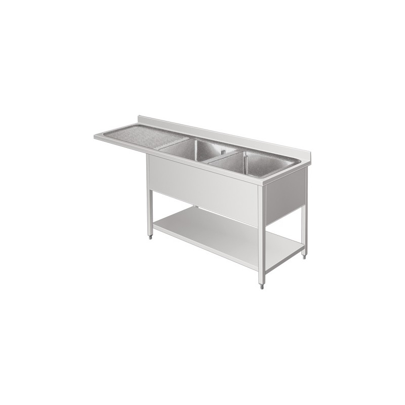 Plonge 2 cuves + égouttoir + emplacement lave vaisselle. Paques SA vous trouverez tout le matériel horeca aux prix les + bas! No