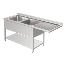 Plonge 2 cuves + égouttoir + emplacement lave vaisselle. Paques SA vous trouverez tout le matériel horeca aux prix les + bas! No