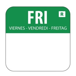 Etiquettes alimentaires code couleur. Achetez chez Paques, magasin HORECA .