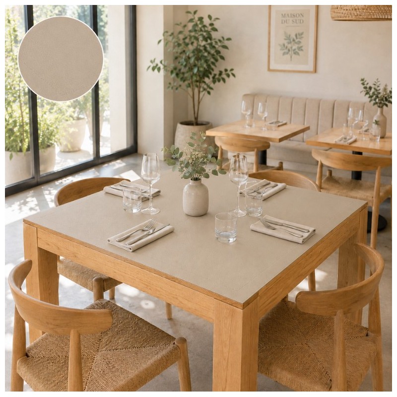 Tapis de table 70x70 2 couleurs disponibles  . Achetez chez Paques, magasin HORECA.