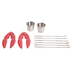 Set à homard pinces+fourchettes+ pots . Paques SA vous trouverez tout le matériel horeca aux prix les + bas! Notre magasin est à