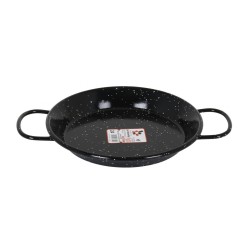 Poêle émaillée à paëlla de 15 à 80 cm. Paques SA votre spécialiste de la vente de matériel horeca & cuisine sur Liège et toute l