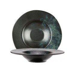 Assiette  Phobos Black/Bleu. Paques SA vous trouverez tout le matériel horeca aux prix les + bas! Notre magasin est à Liège