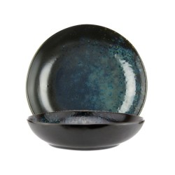 Assiette  Phobos Black/Bleu. Paques SA vous trouverez tout le matériel horeca aux prix les + bas! Notre magasin est à Liège