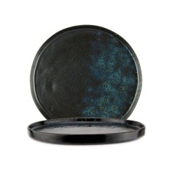 Assiette  Phobos Black/Bleu. Paques SA vous trouverez tout le matériel horeca aux prix les + bas! Notre magasin est à Liège