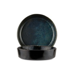 Assiette  Phobos Black/Bleu. Paques SA vous trouverez tout le matériel horeca aux prix les + bas! Notre magasin est à Liège