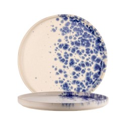 Assiettes série PHOBOS BLANC/BLEU -Paques SA votre spécialiste de la vente de matériel horeca & cuisine sur Liège et toute la Be