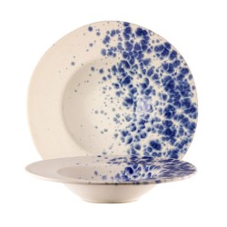 Assiettes série PHOBOS BLANC/BLEU -Paques SA votre spécialiste de la vente de matériel horeca & cuisine sur Liège et toute la Be