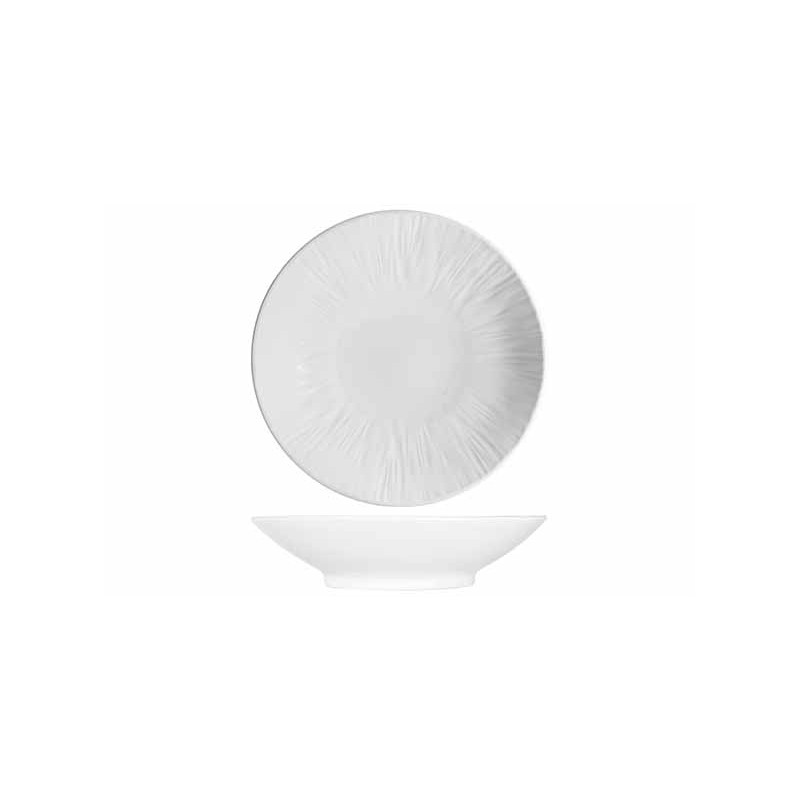 Assiette Creuse D22.5CM PURE WHITE.Paques SA votre spécialiste de la vente de matériel horeca & cuisine sur Liège et toute la Be