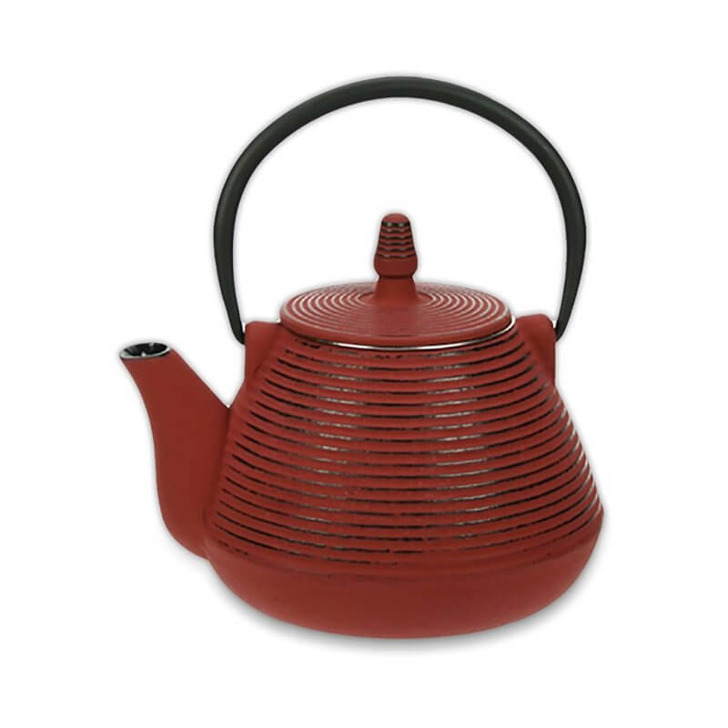 Théière fonte Nagoya 1L rouge | Materiel-horeca | Achat en ligne