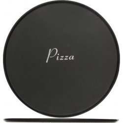 Assiette à pizza noir Ø 31cm