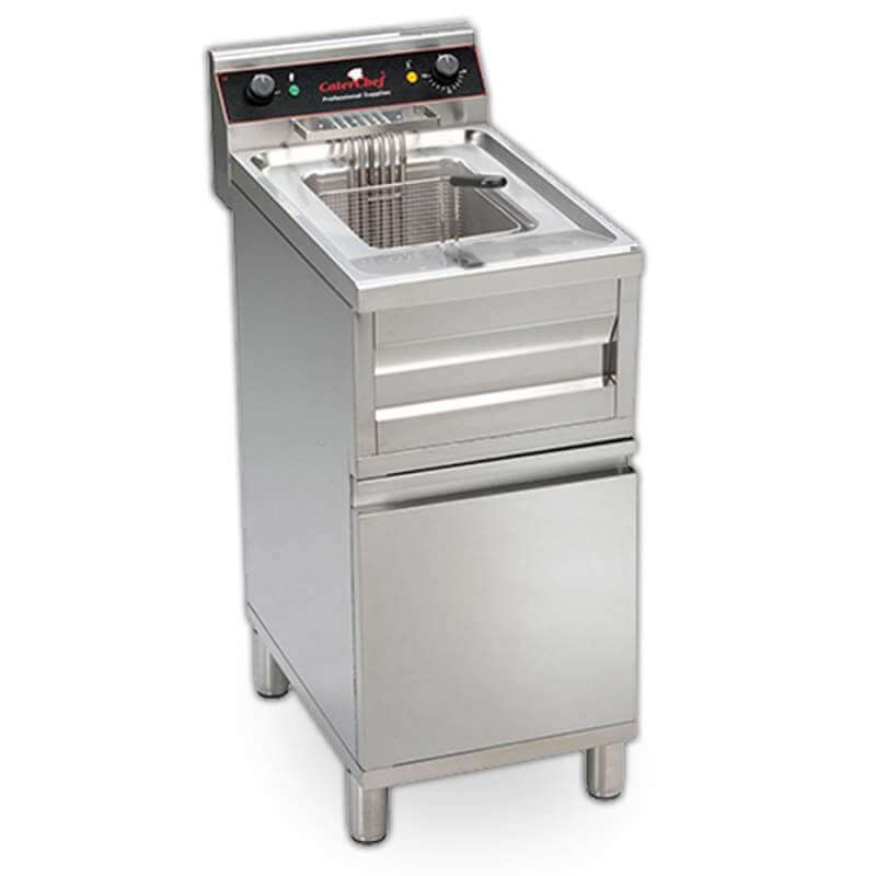 Friteuse sur armoire 12L 1 ou 2 Cuves 9kW