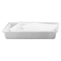 Bac plastique blanc alimentaire plusieurs Dimensions. Pâques le spécialiste du matériel horeca, ustensiles de cuisine profession