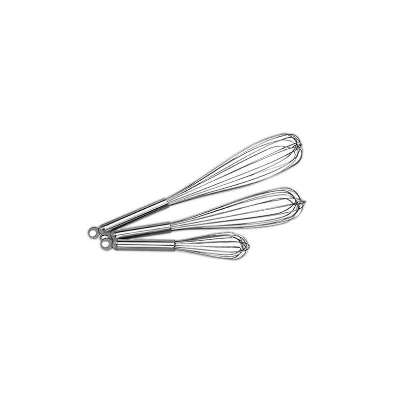 Fouet Inox avec oeillet. Paques SA votre spécialiste de la vente de matériel horeca & cuisine sur Liège et toute la Belgique au 